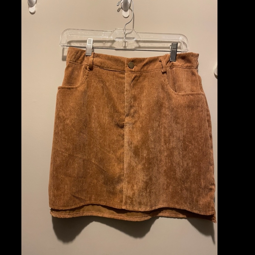 Boohoo Corduroy Skirt